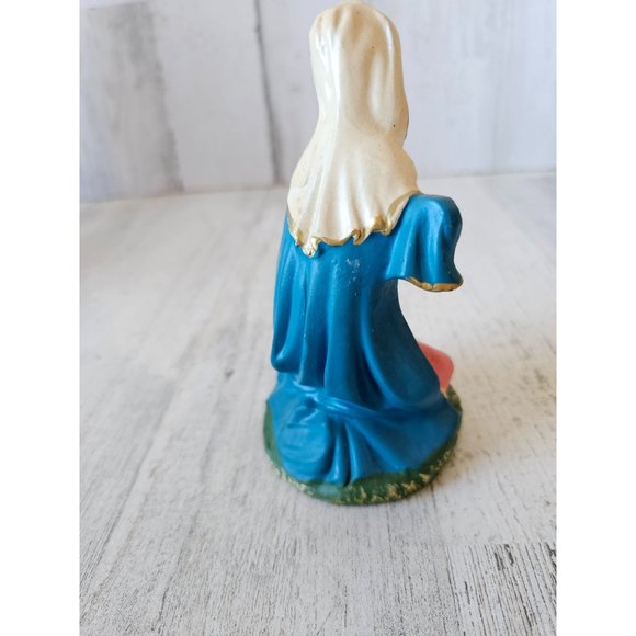 Vintage Italian Mary nativity Italy fontanini Village Xmas decor - Picture 4 of 8